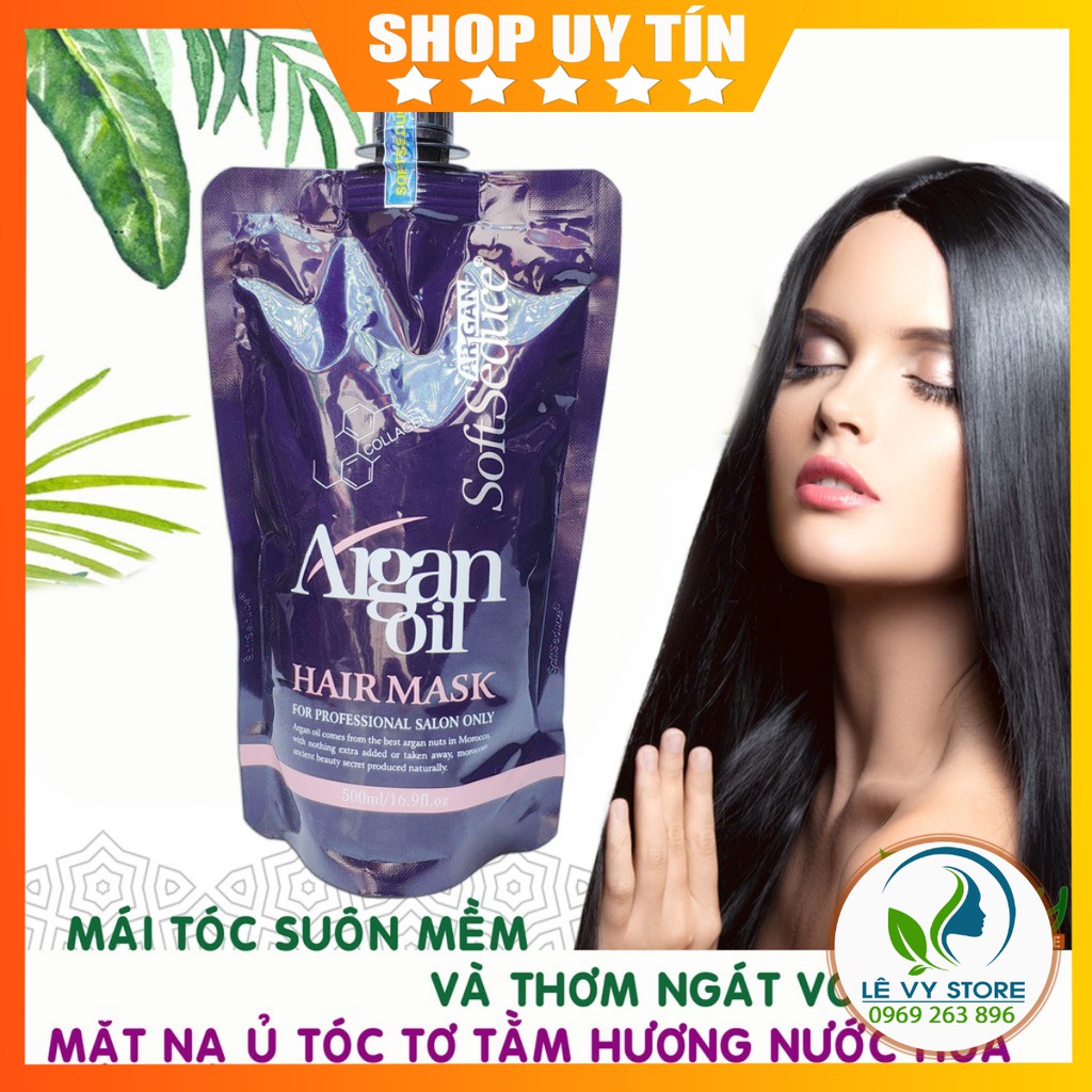 Dầu Hấp Lụa Tơ Tằm Hương Nước Hoa Soft Seduce Argan Oil