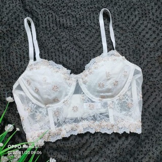 Áo bralette . Áo bra ren .