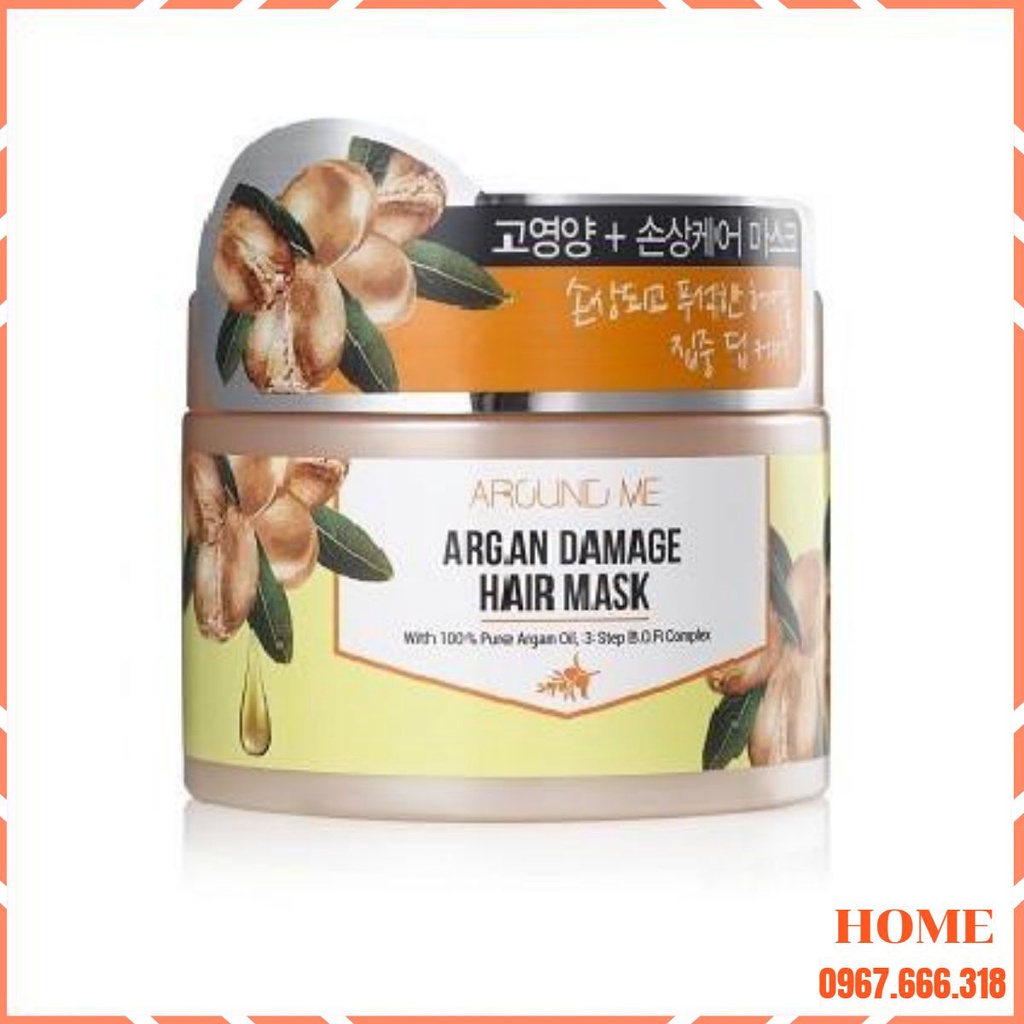 (HÀNG CHÍNH HÃNG) Hấp Tóc Thảo Dược Tinh Dầu argan Hàn Quốc