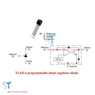 IC ỔN ÁP TL431A