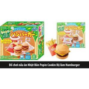 Popin Cookin làm bánh Burger