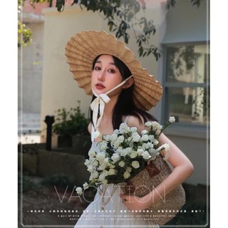 Mũ Cói Gợn Sóng