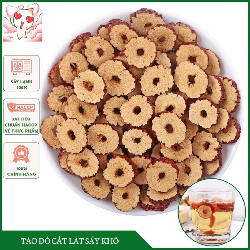 Táo Đỏ Cắt Lát , Bỏ Hạt  - Hàng Đẹp , Khô ,Thơm