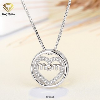 Dây chuyền bạc Ý 925 Bạc Xinh Huệ Ngân - Quà tặng Mẹ Yêu PP1467
