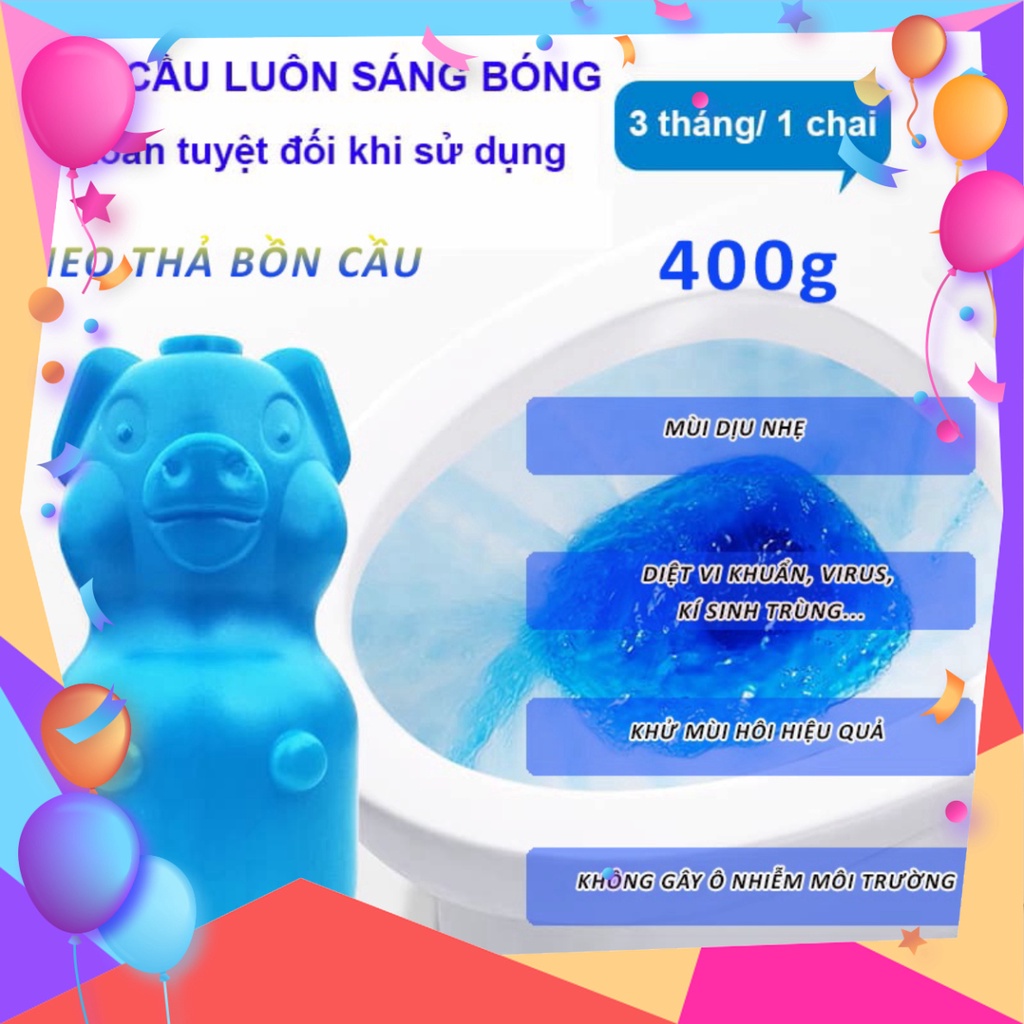 LỌ THẢ BỒN CẦU HÌNH CON LỢN TIỆN LỢI GIÁ SIÊU RẺ