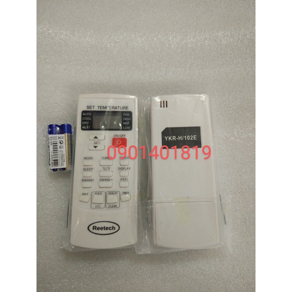 Điều Khiển Máy Lạnh REETECH Nút Đỏ