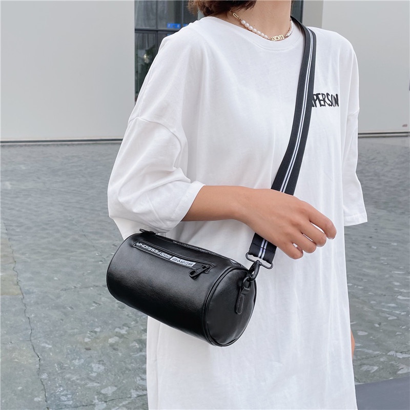 Túi Đeo Chéo JASMIN NOIR Da Pu Cỡ Nhỏ Thiết Kế Đơn Giản Thời Trang Cho Nữ