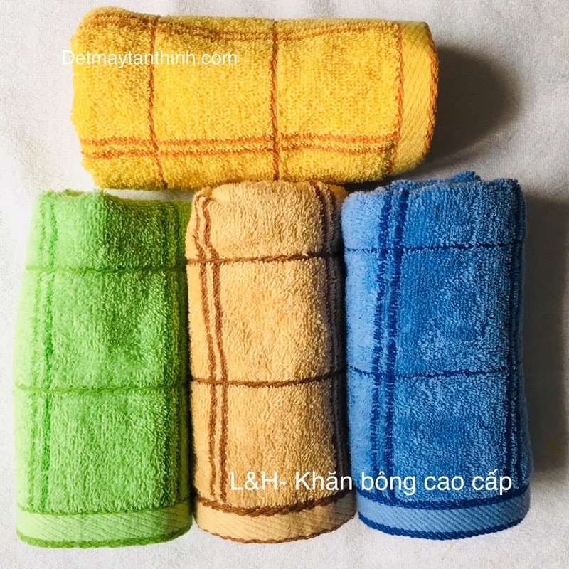 KHĂN MẶT TRƠN.SIÊU RẺ 30x50.CHẤT LIỆU COTTON KO XÙ KO PHAI MÀU