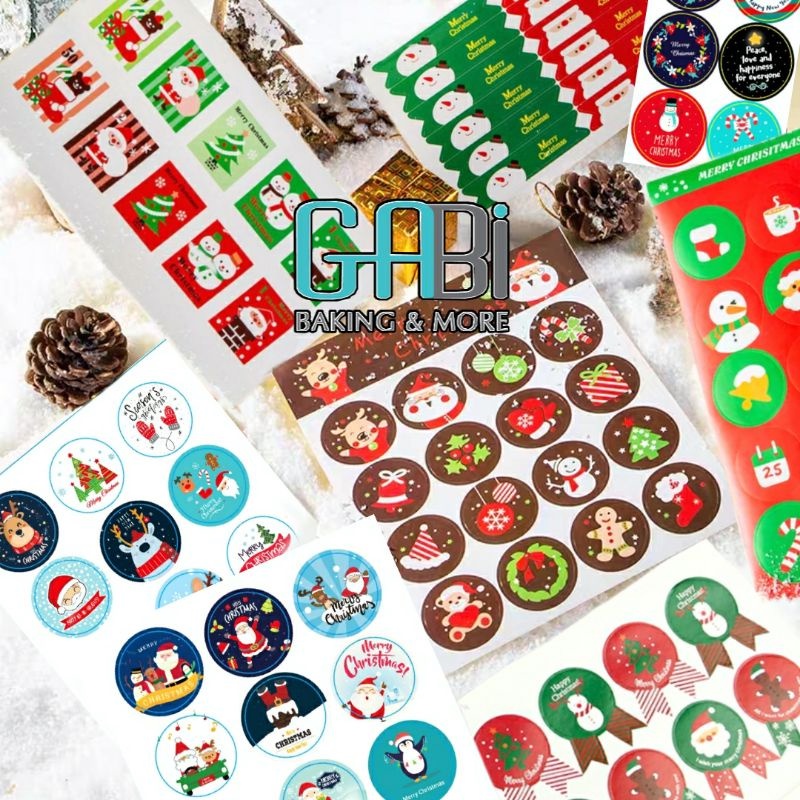 Sticker chủ đề Noel (nhiều mẫu)