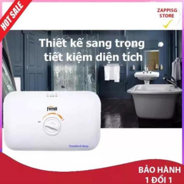 Máy nước nóng Ferroli Rita FS-4.5TE Công Suất 4500W chống giật cao cấp  - Bảo hành 1 đổi 1