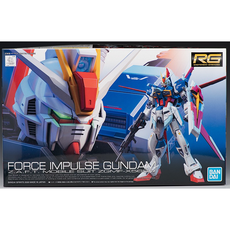 Mô hình lắp ráp RG 1/144 Force Impulse Gundam Bandai