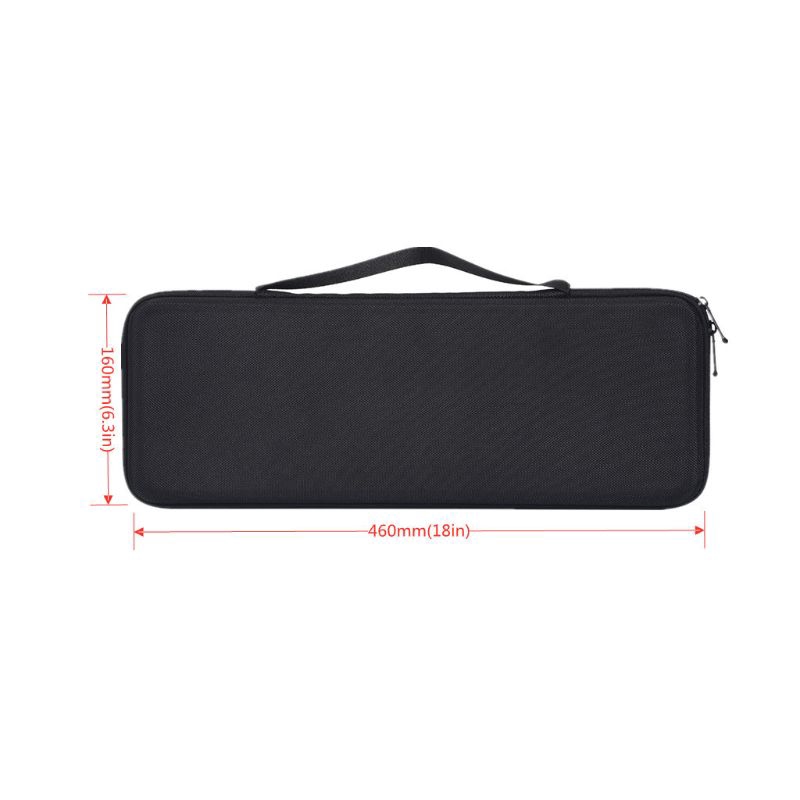 EVA Hard Case for L-ogitech MX Keys Advanced Wireless Illuminated Keyboard  Bag