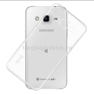 Ốp lưng dẻo silicon trong suốt cho samsung J7 2015