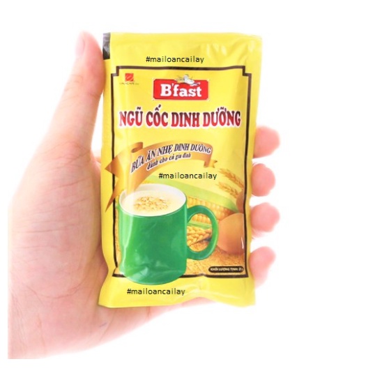 Ngũ cốc dinh dưỡng VinaCafé B'fast gói 500g.