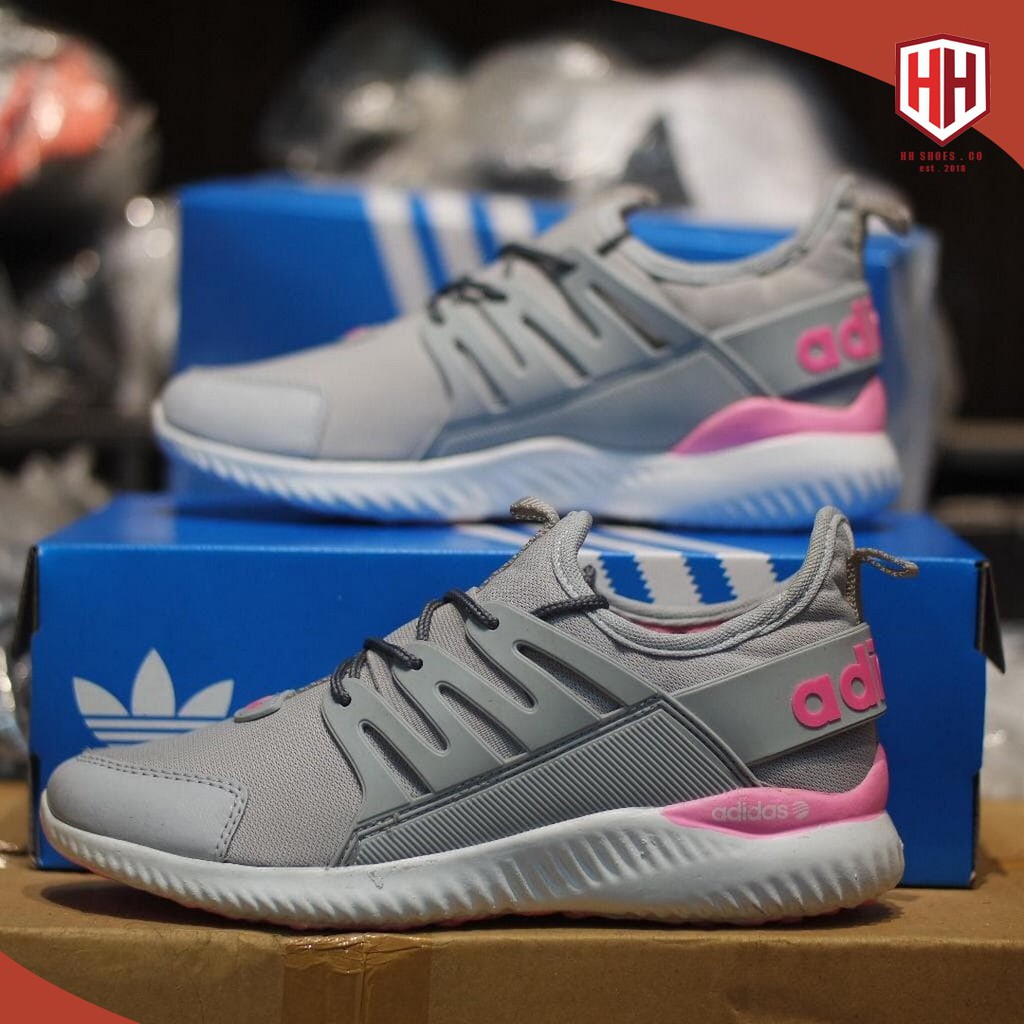 Giày Thể Thao Adidas Tubular Radial Gray / Ash - Plyp2076