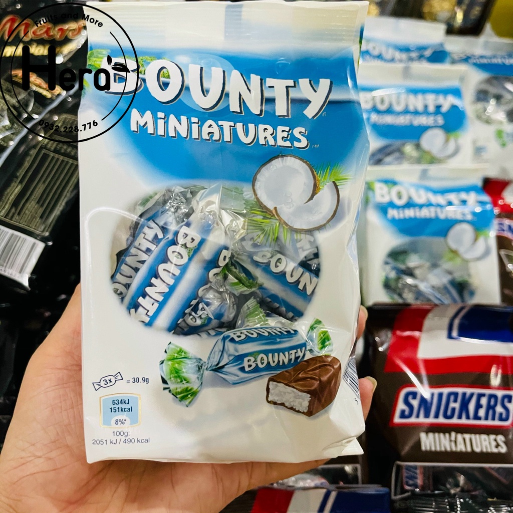 Kẹo chocolate nhân dừa BOUNTY - ĐỨC