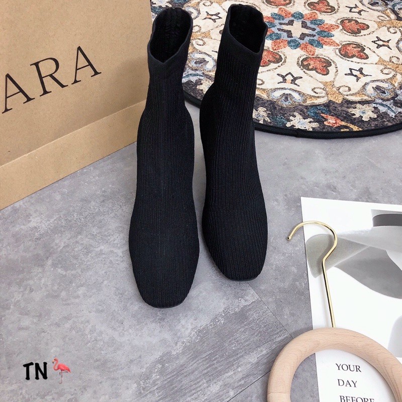 Boot len zara gót gương fullbox