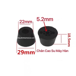 Chân cao su máy hàn