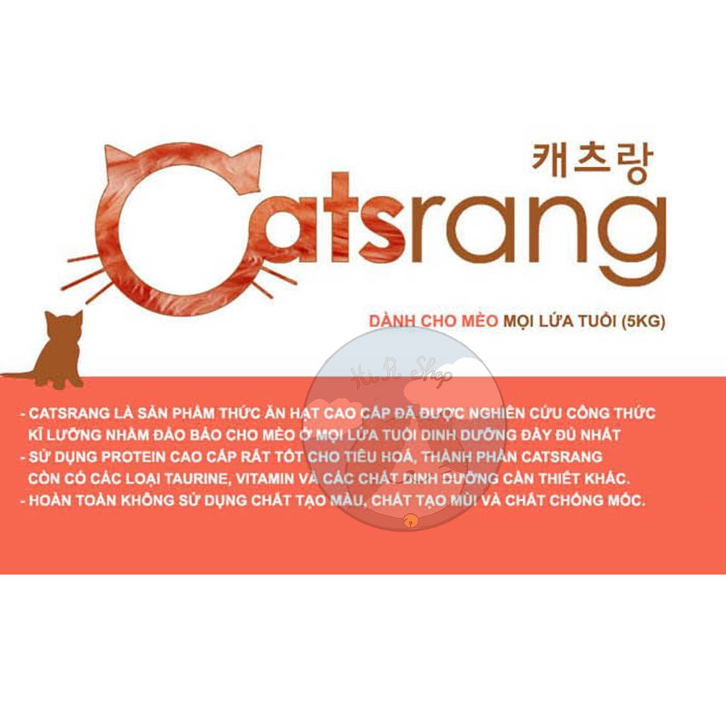 [Hàn Quốc] Thức Ăn Khô Hàn Quốc Cho Mèo Trưởng Thành Catrangs Gói Chiết 1kg
