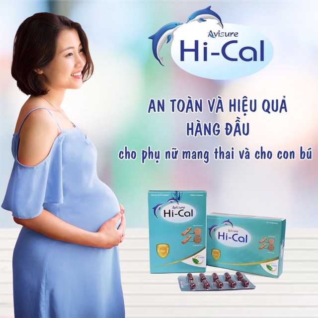 ✅(toa bác sĩ) HI-CAL Avisure Canxi nano tự nhiên cho mẹ bầu và sau sinh