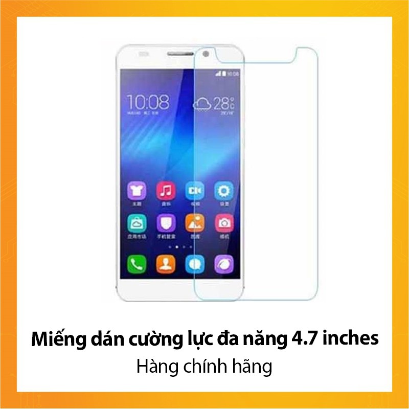 Miếng dán cường lực đa năng 4.7 inches - Hàng chính hãng