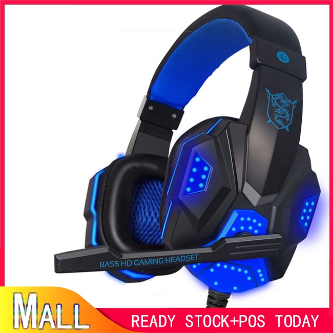 Tai nghe chụp tai Gaming hỗ trợ đèn LED cho PS4 Xbox One Nintendo Switch iPad PC | BigBuy360 - bigbuy360.vn