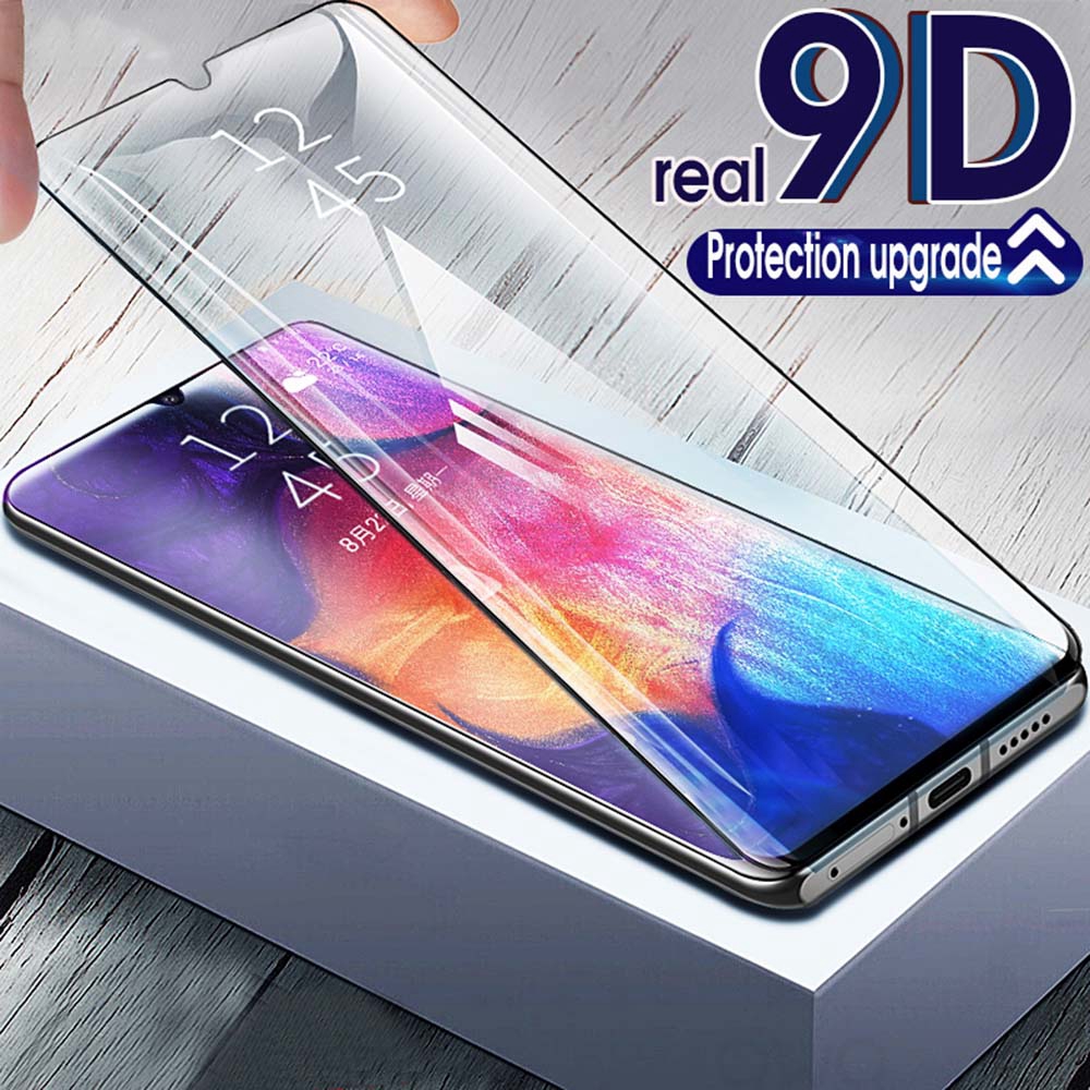 Kính Cường Lực 9d Bảo Vệ Toàn Màn Hình Cho Samsung Galaxy A50 A50S A30S A70 A20 A30 A10 A70S A80 A90