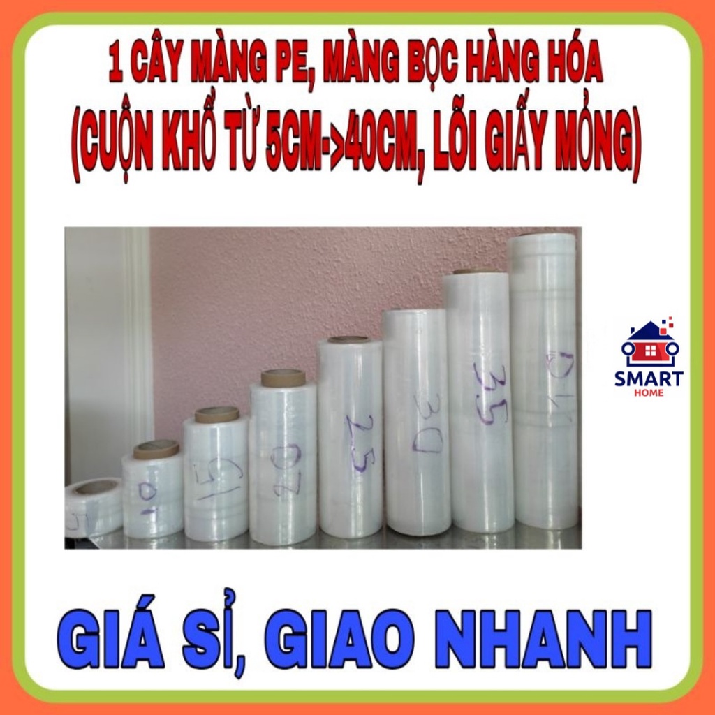 ⭐MÀNG PE (ĐỦ SIZE, KHỔ TỪ 5-40CM), MÀNG CHÍT, MÀNG ĐÓNG GÓI HÀNG