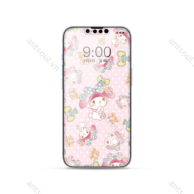 Kính cường lực bảo vệ màn hình hoạt hình thích hợp cho Iphone 13 Pro Max Iphone13 13pro 6.1 6.7&quot; kèm phụ kiện