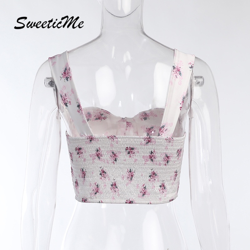 Sweeticme 2022 Dây Đeo Hoa Sexy Hàng Đầu