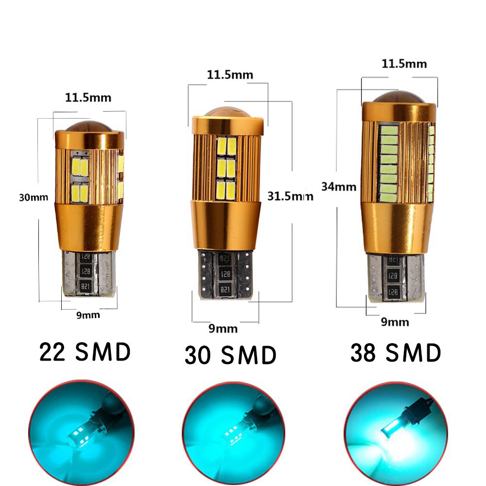 Low price Decoding Non-polarity T10 W5W canbus LED License plate Lights DRL Car Motorcycle