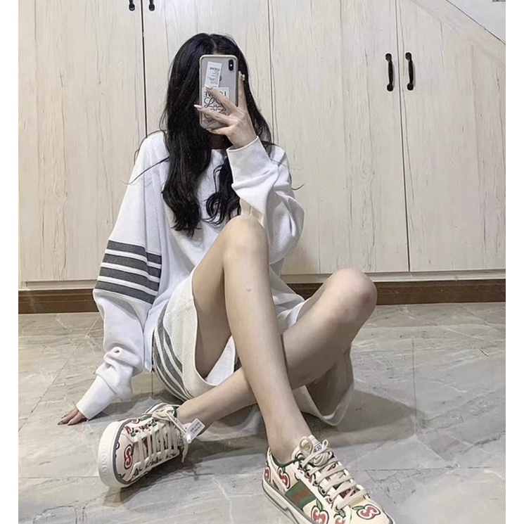 - - ÁO SWEATER CHẤT BO LOẠI 1 MAY 4 VẠCH TAY ÁO - - mẫu hot 2022 M130-