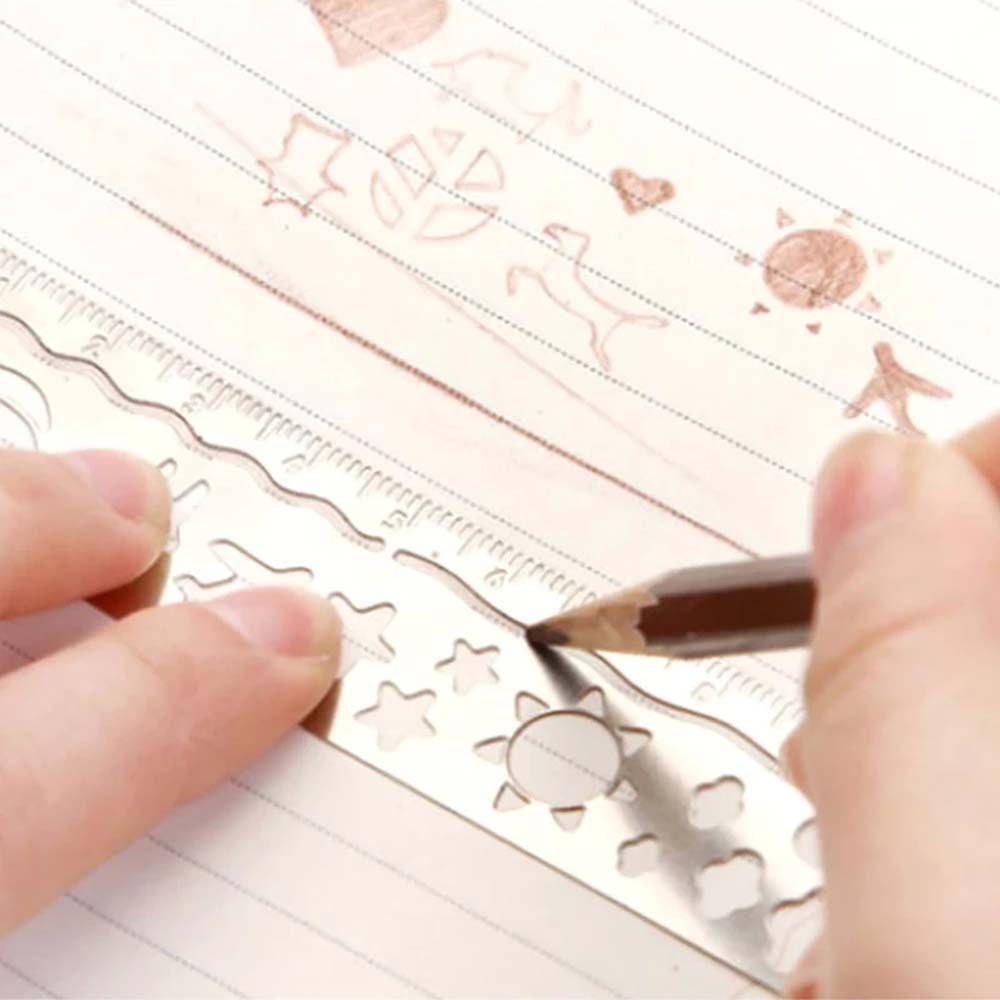 Kẹp đánh dấu trang sách đa năng thiết kế đục lỗ độc đáo tiện dụng cho trường học/ văn phòng