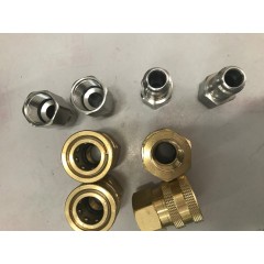 Khớp nối nhanh dây rửa xe máy cao áp loại 3/8 ren 17mm