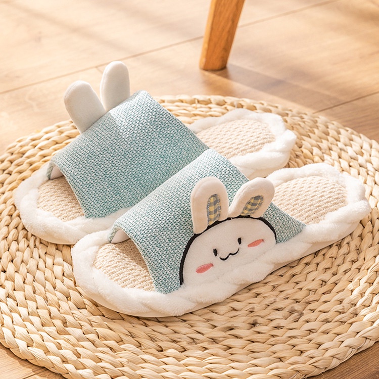 Dép Nữ Đi Trong Nhà, Văn Phòng Cực Xinh Tai Thỏ Siêu Dễ Thương