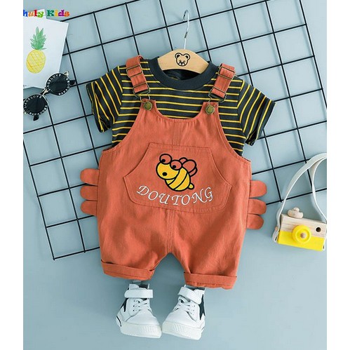 Yếm kaki trẻ em cho bé km