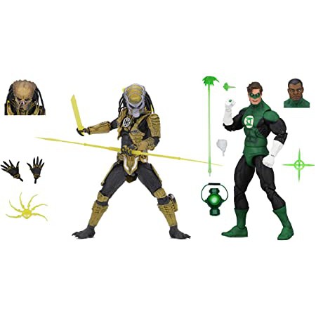Neca Green Lantern vs Sinestro Predator
