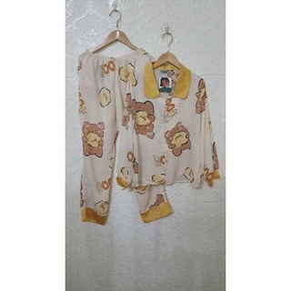Đồ bộ pijama tay dài lụa mango cao cấp