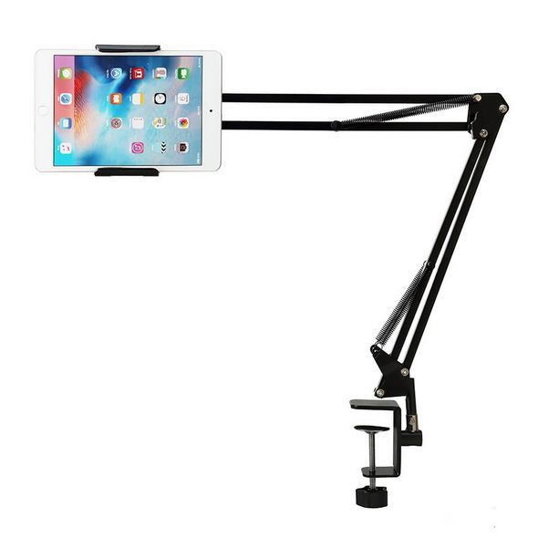 Giá đỡ điện thoại,ipad kẹp đầu giường, cạnh bàn đa năng xoay 360 độ điều chỉnh mọi góc độ kẹp điện thoại