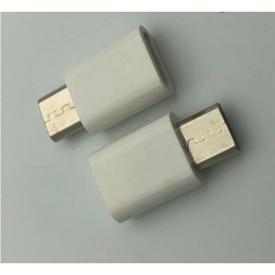 Đầu chuyển đổi Type C sang Micro USB - Trắng