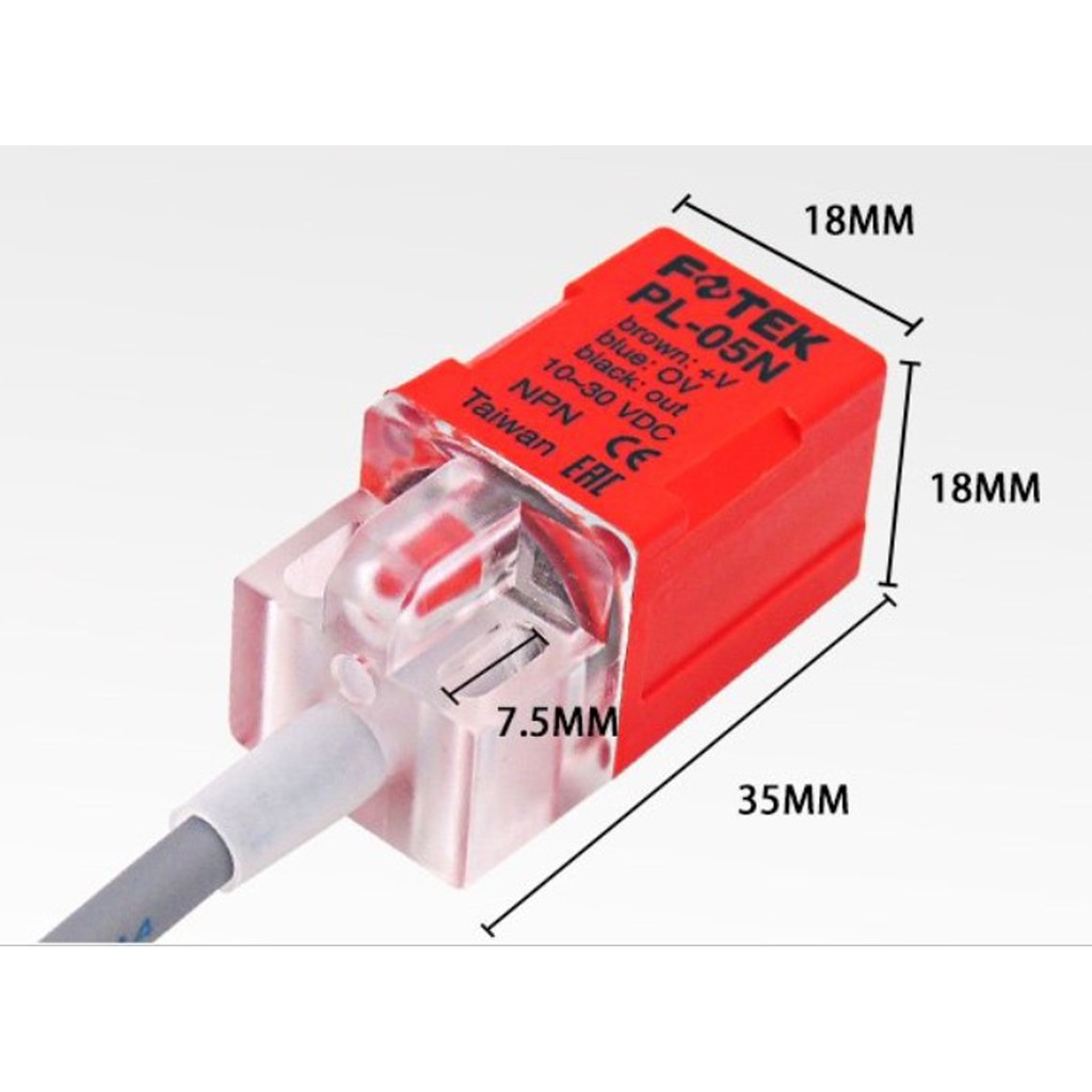 Cảm biến kim loại tiệm cận FOTEK PL-05N NPN