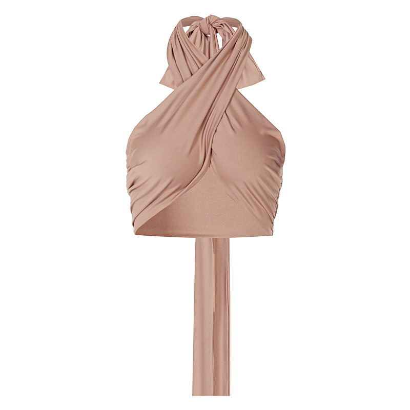 Áo Lửng Hai Dây Gợi Cảm Dành Cho Nữ 2021