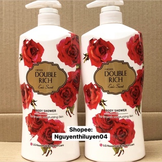 Sữa tắm Double Rich 800g ( hương hoa hồng )