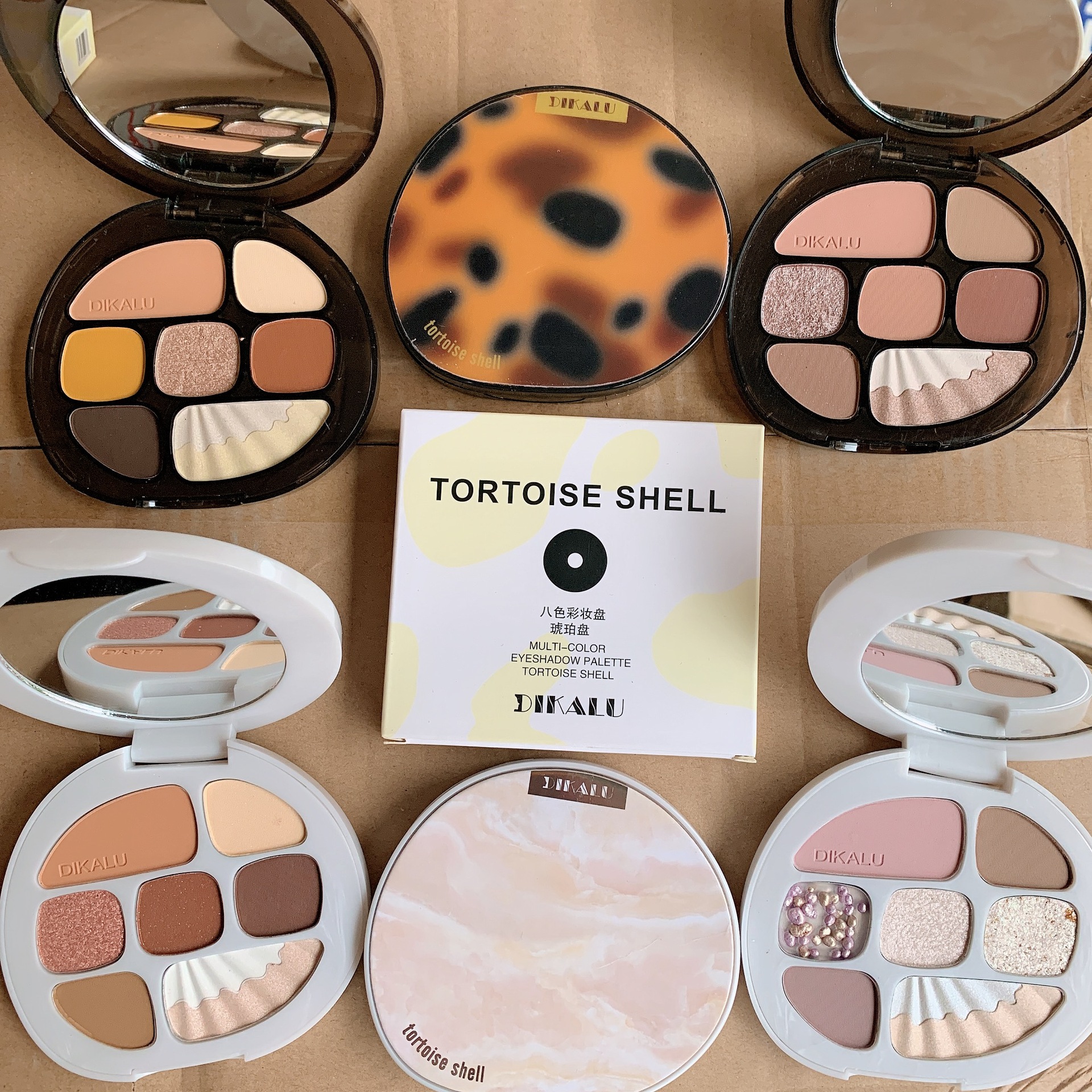 Bảng Phấn Mắt Dikalu 8 Màu Lì Ánh Ngọc Trai Tông Đất Độ Bóng Cao | BigBuy360 - bigbuy360.vn