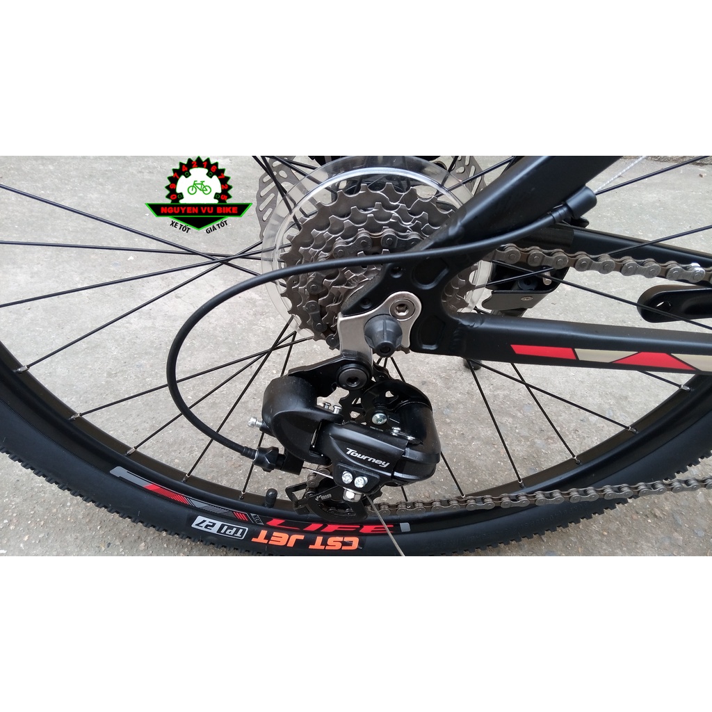 Xe đạp Life Vic2 phanh dầu Shimano cao cấp