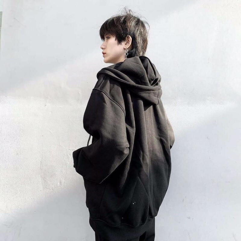 Áo khoác nỉ hoodie hình trái tim cá tính