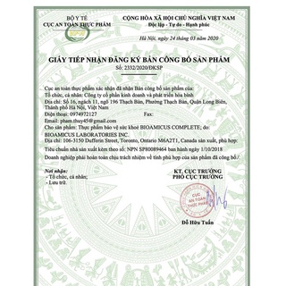 Men vi sinh Complete 10 chủng
