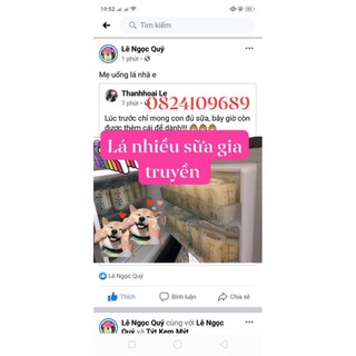Lợi sữa 15 thang 15 ngày uống