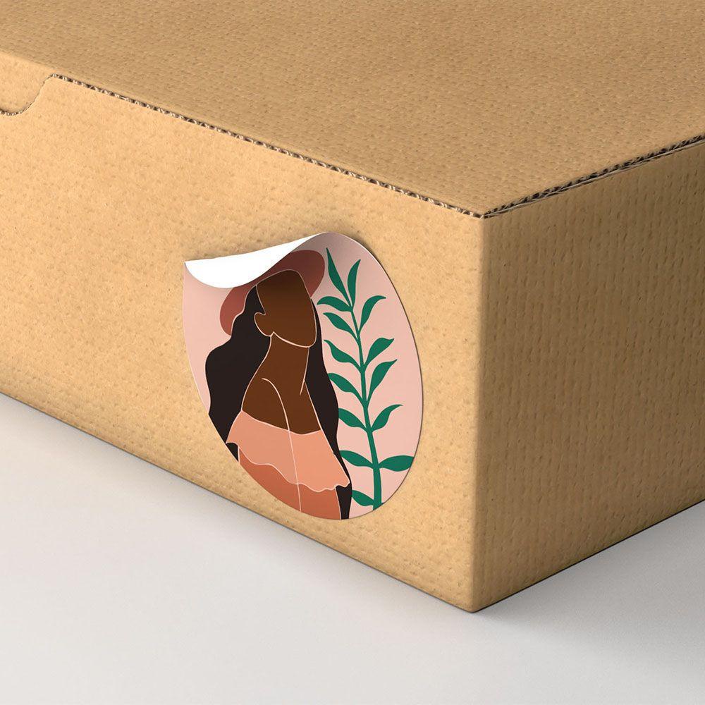 Cuộn 500 Nhãn Dán Tự Dính Cỡ Nhỏ Tiện Dụng