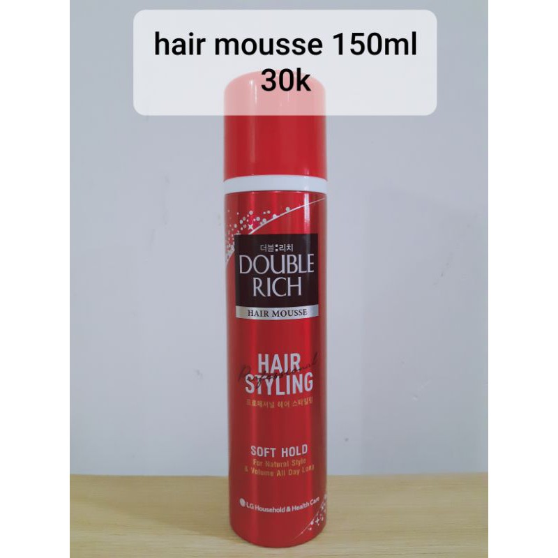 hair mousse 150ml